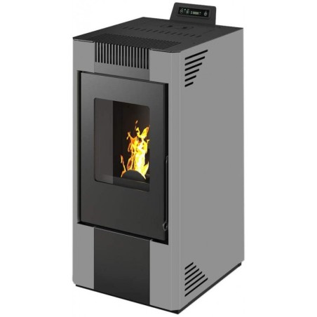 Estufa de Pellet Air Astral 11kw Gris Sannover