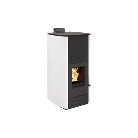 ESTUFA PELLET MARINA 10KW - BLANCA + MANDO + WIFI