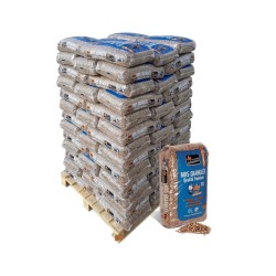 PALETE DE PELLETS DE MADEIRA X 4 (264 SACOS) DE 15 KG