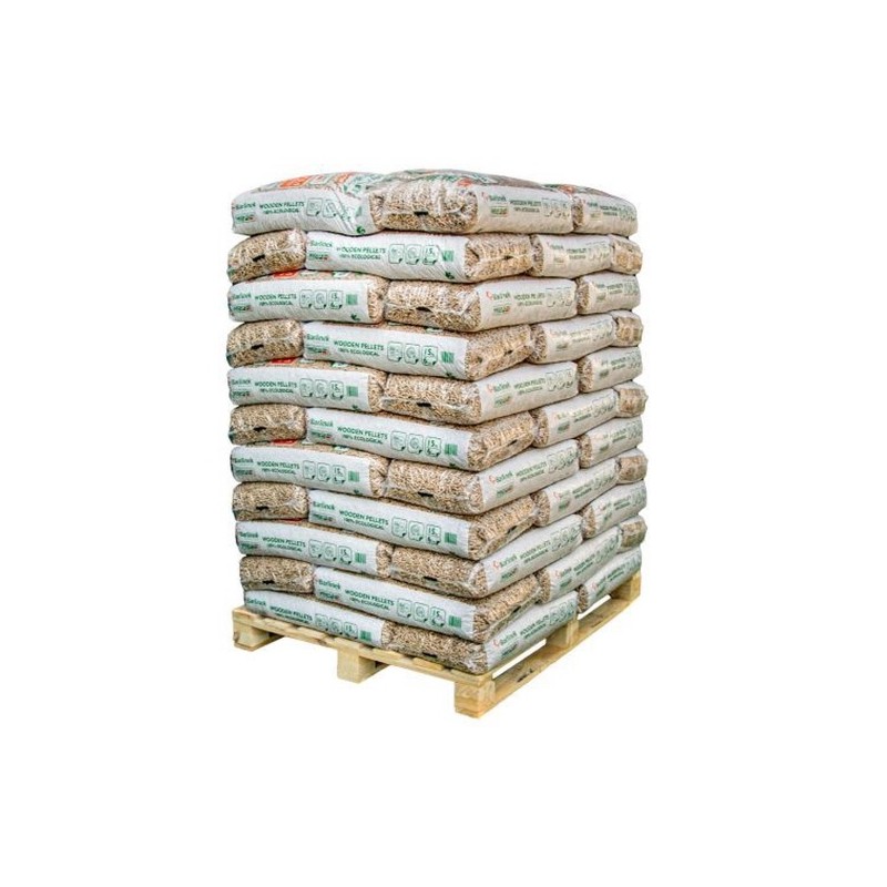 granulés de bois - a 66 sacs - 990kg - 15kg par sac